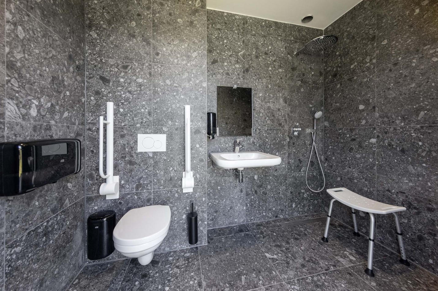 Sanitair gebouw vernieuwd